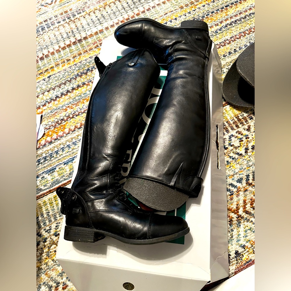 Equestrian DS Ladies’ Madison field boots || size 8 full short